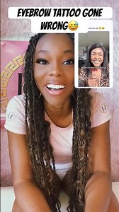 Eyebrow session gone wrong!😣#eyebrows #makeuptutorial #fyp #thanksgiving