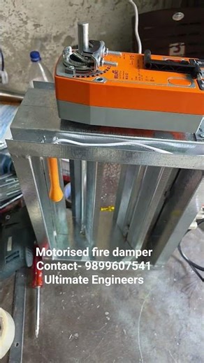 motorised fire damper