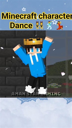 minecraft Character amazing Dance #minecraft #shorts #viral #herobrine #edit