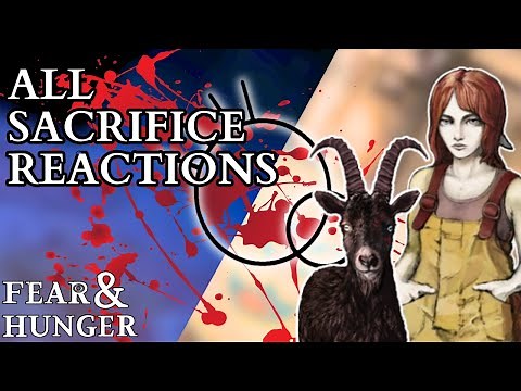 All Character Sacrifice Reactions - Fear & Hunger 2: Termina