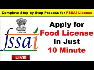 HOW TO APPLY FOR FOOD LICENSE ONLINE | FSSAI LICENSE KAISE APPLY KARE | FOOD LICENSE IN JUST 10 MIN.