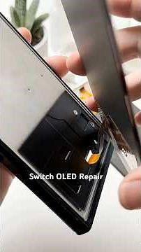 Replacing Nintendo Switch OLED Screen Broken to Perfect #nintendoswitch #switcholed #screenrepair