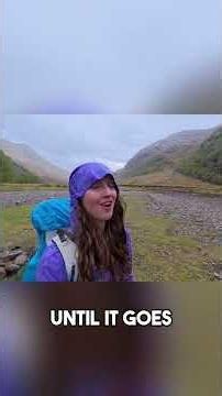 Scotland's Stunning Waterfall & Remote Camping Adventure! #shorts