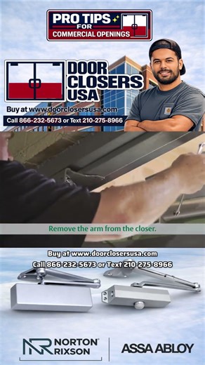 Commercial Door Won’t Open All the Way? Fix It Fast 🔧#shorts #doorrepair #howto