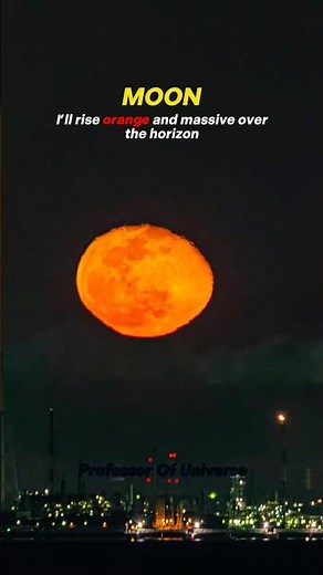 Hunter’s Moon Rises Tomorrow 🌕🔥 #Space #Earth #Sun