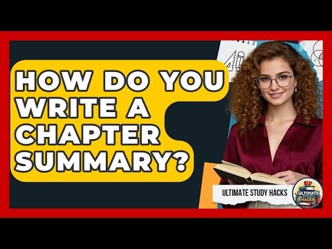 How Do You Write A Chapter Summary? - Ultimate Study Hacks