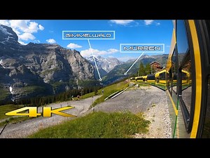 Switzerland's Most Scenic Railway 4K 🇨🇭