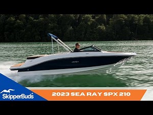 2023 Sea Ray 210 SPX Sport Boat Tour SkipperBud's