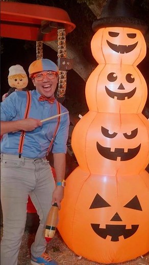 Blippi's ULTIMATE Trick or Treat Challenge! #blippi #shorts