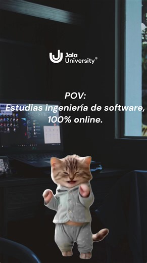 Estudiar remoto no es hacerlo “más fácil”, es hacerlo mejor. ⏳💻 Ganas tiempo, enfoque, aprendes a organizarte, a ser constante y a crecer de verdad 🚀. Si quieres estudiar ingeniería de software, modalidad online y con beca del 100%, llena tu postulación en el link de la bio 🙌. #software #software #universidadonline #estudiantes