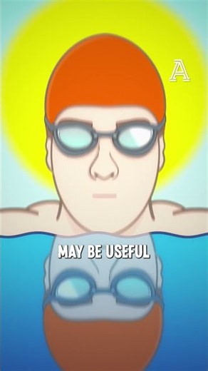 Why are some swimming goggles tinted?