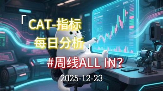 【12-23】周期指标喊你ALL in【BTC-CAT】
