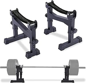 Fitarc Deadlift Jack Barbell Stand for Deadlift Exercise, Weight Training, Home Gym