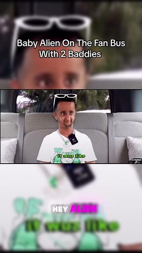 Bro went straight to buisness #fyp #viral #babyalien #fanbus