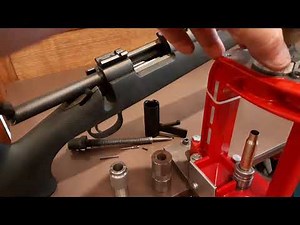Setting size die for bolt action rifle.