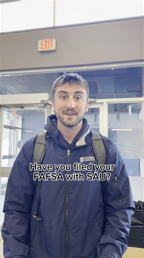 Winter Break is the perfect time to file your FAFSA. Don’t forget to use SAU’s school code: 001889 #FAFSA Need more info? Click here: https://bit.ly/471FxCH | St. Ambrose University