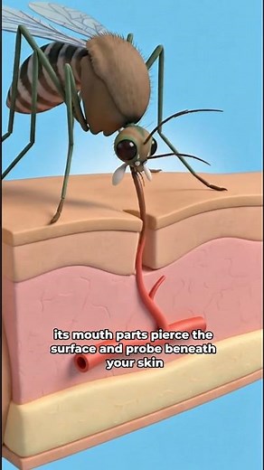 What Happens Inside Your Skin After a Mosquito Bite?