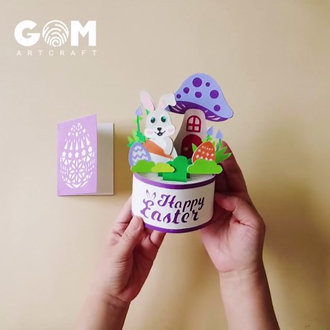 Resurrection Pop-up Card SVG, Cross Pop-up Card Template, DIY Easter Decorations Paper Card,he is Risen Card 3D - Etsy