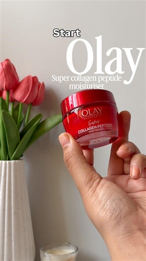 Best Anti aging cream ‪@olay‬ Olay super collagen peptide moisturiser #antiaging #olay #olaycream