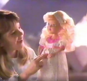 Nothing says #throwbackthursday quite like a doll commercial from waaaay back in the day. Please enjoy the “Mommy’s having a baby” doll spot w/Kirsten Dunst and I. 😂 | Kimberly J. Brown