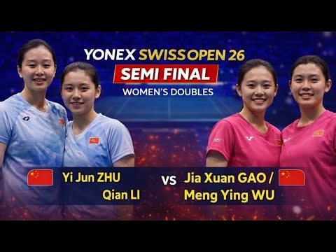 Yonex Swiss Open 26 women's Doubles Semi-Final Highlights