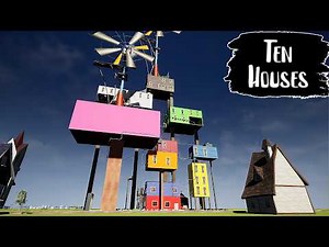 Ten Houses [Full Walkthrough] | Hello Neighbor Mod