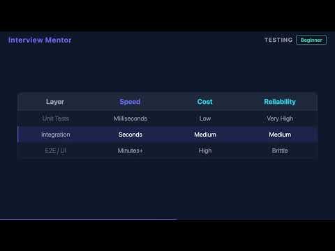 What is the Testing Pyramid? | Testing Basics