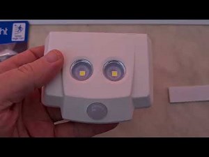 Led Door Light sensor van Action installatie