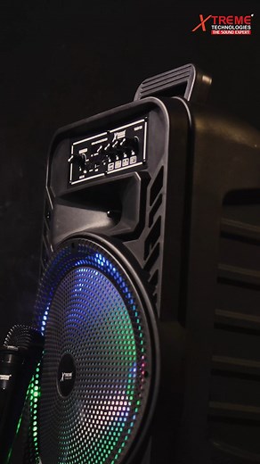 ARTY VIBES, ANYWHERE! Introducing the XTREME TOUR-125 Speaker! 🚀 Tired of tiny sound that just can't keep up? Upgrade your gatherings, your outdoor adventures, and your daily listening experience with the XTREME TOUR-125 Rechargeable Bluetooth Speaker! We didn't just build a speaker; we built a portable party powerhouse. 🔥 Why the TOUR-125 is Your Next Essential Purchase: ⚡️ MEGA POWER, ZERO WIRES: With its powerful Rechargeable battery, the music keeps going for hours. Take the party from the