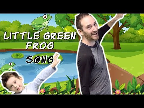 Little Green Frog Song | Mmm Ahh Went The Little Green Frog One Day | Brain Breaks