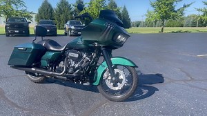 Just in: 2021 Snake 🐍 Venom Road Glide Special. Blacked out with RDRS package, 4” Rinehart Mufflers, 13” Twin Peaks Handlebars, LED turn signal/break lights, quick detach passenger backrest, just 460 miles and balance of factory warranty! Priced at 31k. Stop 🛑 in and check her out while she’s still available! | Walters Brothers Harley-Davidson