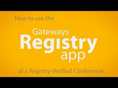 Gateways Registry app
