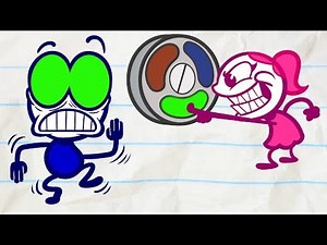 Pencilmate Can't MOVE His Body? | Animated Cartoons Characters | Animated Short Films