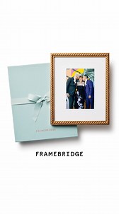 Our most popular frame size in our best-selling frame styles. Choose your favorite then upload a photo—we’ll deliver it in a premium gift box with matching bow. | Framebridge | Facebook