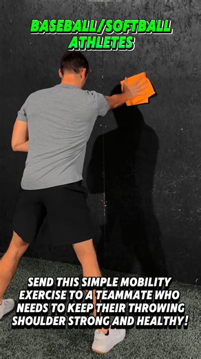 Simple Mobility. Big Impact. 💪⚾️🥎 This towel drill builds shoulder rotation, stability, and control, three things every throwing athlete needs to stay healthy through the season. 📈Sometimes the smallest exercises make the biggest difference in keeping your arm strong, mobile, and pain-free. #shoulderhealth #armcare #baseballtraining #softballtraining #sportsperformance #athletedevelopment #mobilitytraining #rotatorcuff #velocitytraining #pernettispn | Pernetti Sports Performance & Nutrition