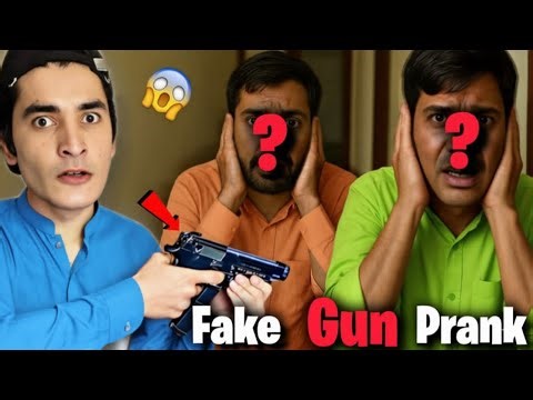 Fake gun prank gone extremely wrong 😨||vlog