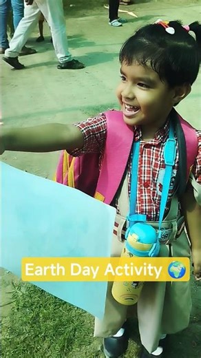 Earth Day Activity for nursery class students.