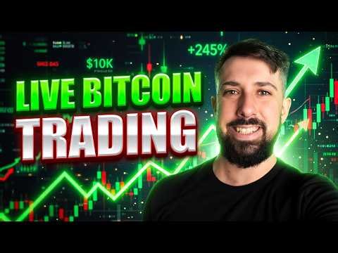 🔋LIVE BITCOIN TRADING 📉📈 Crypto and Market Analysis