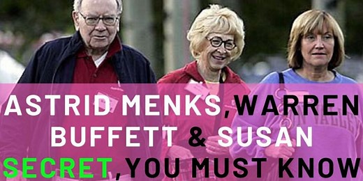 Warren Buffett & Astrid Menks Love Story Begin After Death Of Susan Buffet | JodiStory