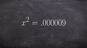 Taking the square root of a decimal