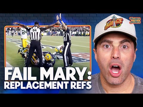 How Replacement Refs Sparked NFL CHAOS | Games With Names