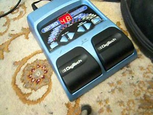 Digitech BP50 bass multi-effects pedal demo: tested with standard guitar