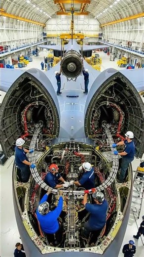 Jet Open-Heart Surgery: Engine Bay Work Up Close