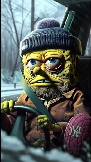 Old SpongeBob Can’t Stay Awake 😩 | #spongebob #relatable #viralshorts