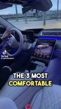 The 3 Most Comfortable Cars in the World MostComfortable #Cars