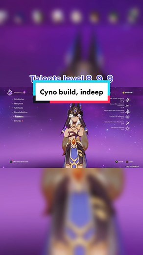 Cyno Build Guide: Level 90 Stats & Talents Revealed!