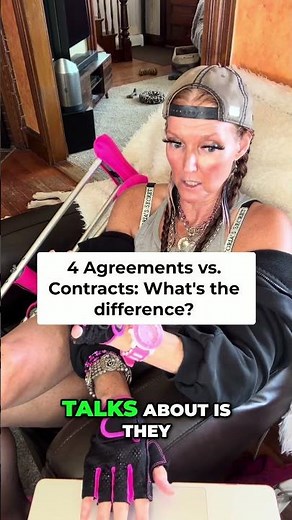 4 Agreements vs. Contracts: Business Expert Explains #shorts