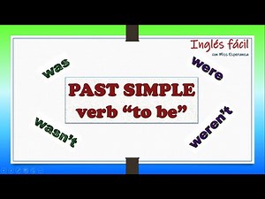 How to use PAST SIMPLE verb "to be" en inglés. #inglésbásico