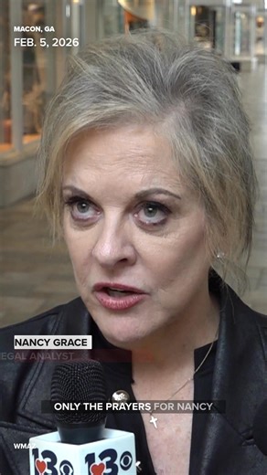Nancy Grace comments on the disappearance of Nancy Guthrie, the mother of 'TODAY' show host Savannah Guthrie, calling it “hell on Earth” during her visit to Mercer University. Latest on the case: https://www.12news.com/article/news/local/arizona/pima-county-sheriff-provides-update-on-investigation-nancy-guthrie-disappearance/75-98687026-ad17-4c64-83a7-c186d6192b1b?utm_medium=social&utm_source=facebook_12News | 12News