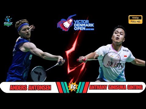 Anders Antonsen 🇩🇰 vs Anthony Sinisuka Ginting 🇮🇩 | R32 | Denmark Open 2025 | Badminton Highlights